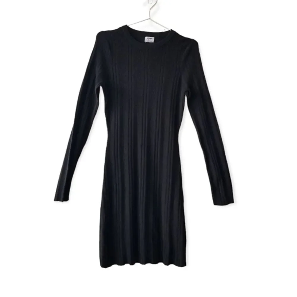 Cotton On Black Knit Mini  Dress size Medium